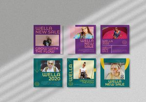 Wella Instagram Template