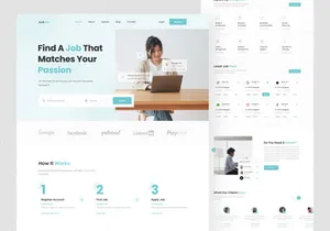 Job Finder Landing Page
