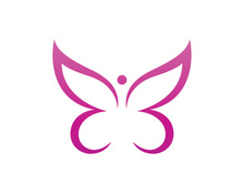 Beauty Butterfly Logo vector template