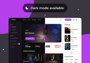 CineMax - Movie Streaming Web UI Kits