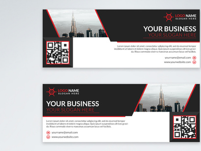 Corporate Facebook Cover Design Template