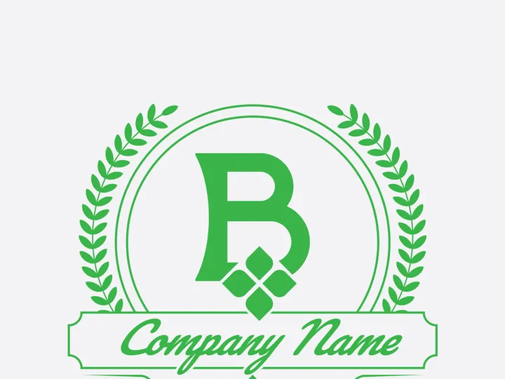 B logo design