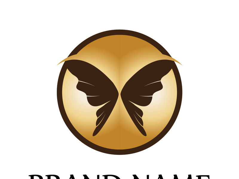 Butterfly logo design