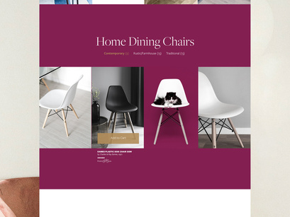 Home Decor | Furniture PSD Template