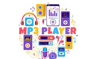 10 MP3 Player Illustration