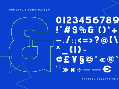 Grotesk Collective - Modern Sans Serif Font
