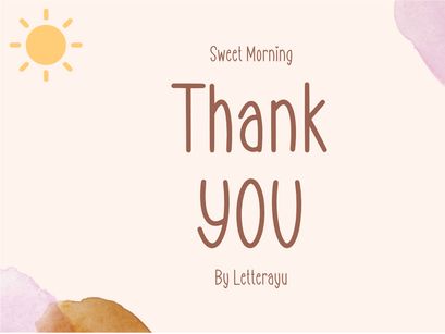 Sweet Morning - Cute Playful