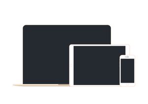 XXL Mockup Pack [Flat Design / Outline Design] 