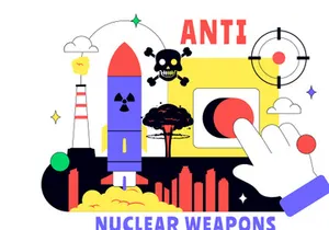10 Anti Nuclear Weapons Protest Illustration
