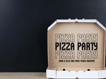 Black Pizza - Retro Classic Font