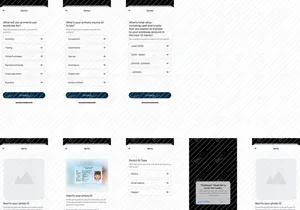 Crypto Market UI-Kit (Umfrageformular)