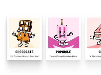 Foody - Minimal Food Illustration Pack 1