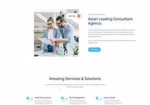 Consulting PSD Template