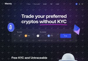 Marxty - Cryptocurrency UI KIT