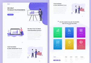 Business Marketing Landing Page
