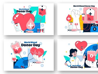 10 World Blood Donor Day Illustration