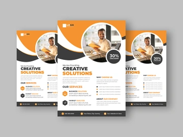 Marketing Agency Flyer template Ver-7 preview picture