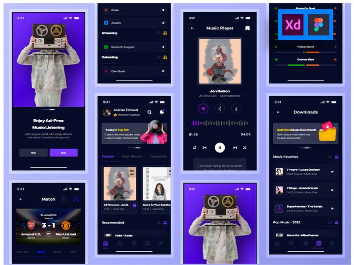 Music Player Spotify App