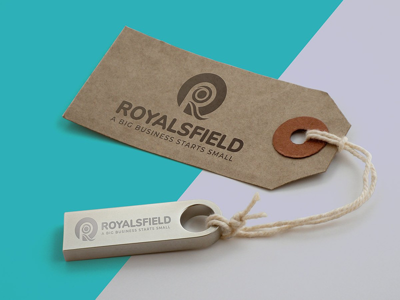 Royalsfield R Logo Design