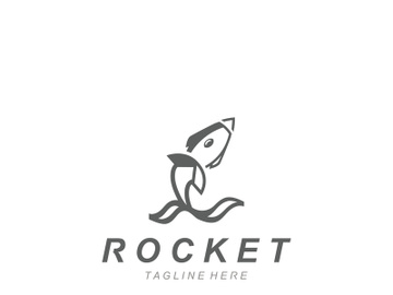 Rocket Logo Design template collection Design Concept, Creative Symbol preview picture