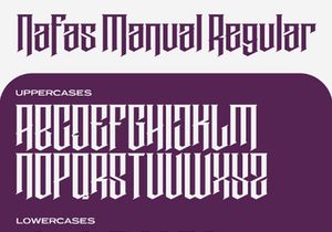 Nafas Manual - Free Font