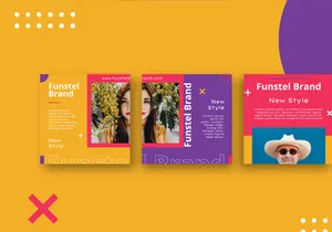 Funstel Puzzle Instagram Feed Template