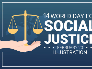 14 World Day of Social Justice Illustration preview picture