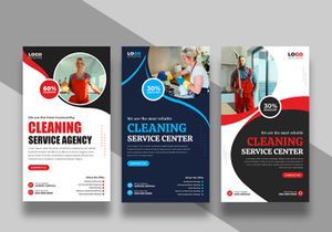 Cleaning Service Instagram Story Template Ver-3