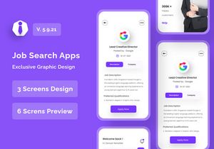 Job Search App Design