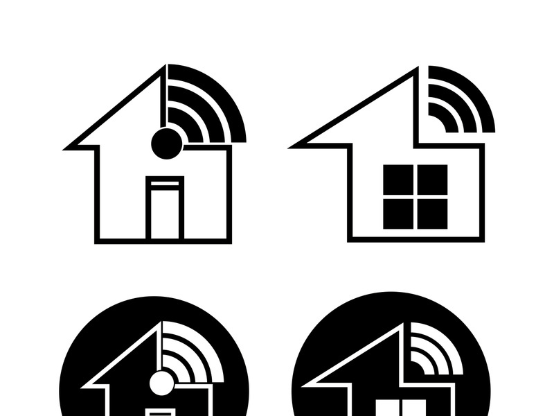 Smart home logo