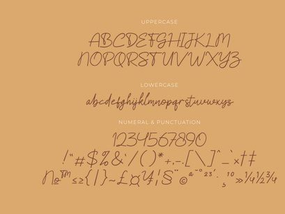 Faugllin Balseyn | Handwritten Font