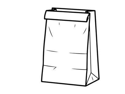 Empty transparent plastic storage bag with zipper seal. Clear resealable pouch for food, travel, or organization use.