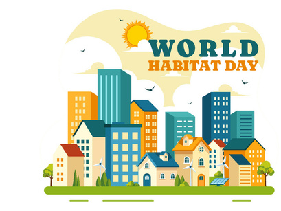 10 World Habitat Day Illustration