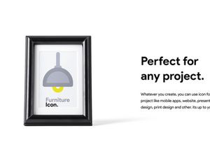 50 Furniture Flat Icon