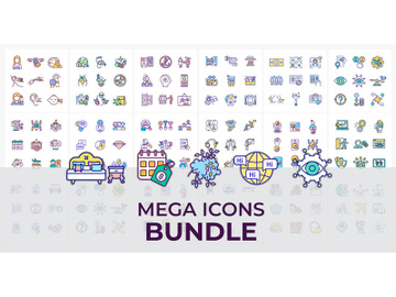 Mega icons bundle preview picture