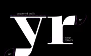 Grafier: A modern brutalist variable font
