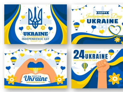 13 Ukraine Independence Day Illustration