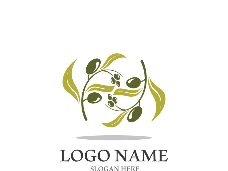 olive icon vector illustration design template