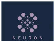 Neuron logo or nerve cell logo design,molecule logo illustration template icon with vector concept