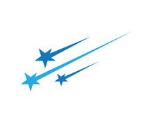 Faster Star Logo Template