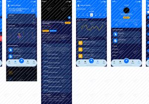 Online Courses Mobile App UI Kit (Light & Dark)