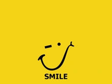 Smile logo and symbol vector image