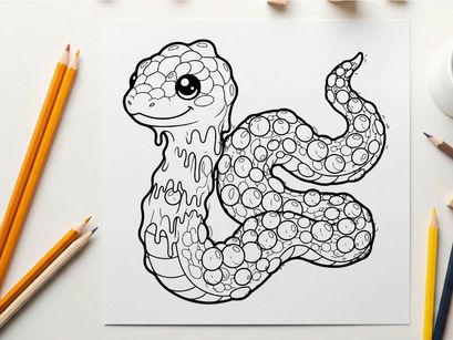 Cute cartoon bacteria and virus vector illustration flat design