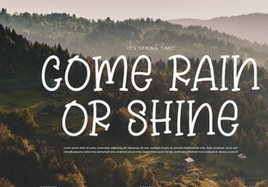 Morning Sunbeam - Handwritten Font