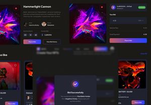 Nefthi - NFT Website UI Kit
