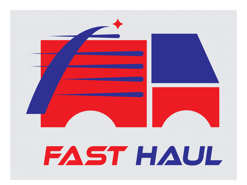 Clean & Bold Trucking Logo – Ideal for Transport & Logistics Brands