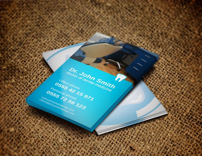 Dentist Business Card Template