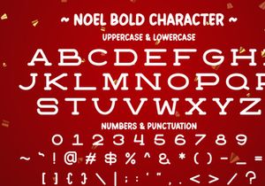 Noel Bold - Modern Display Font