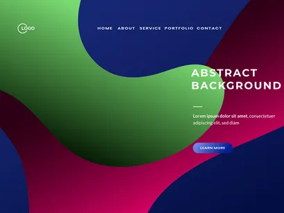 Abstract Background Wave Modern