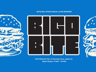 Mono Cubic | Chunky Bold Sans